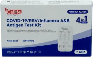 Rapid Antigen Test (RAT) 4 in 1 Kit...