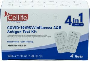 Rapid Antigen Test (RAT) 4 in 1 Kit...
