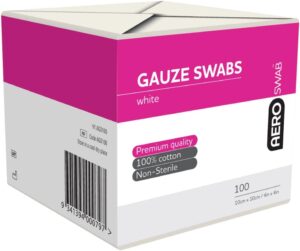 AEROSWAB Non‑Sterile White Gauze ...