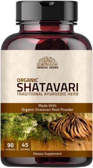 Shatavari Capsules 1000mg Breastfee...