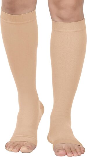 Compression Socks, Open Toe, Medica...