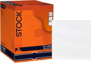 MEDSTOCK Non-Stick Pad, Gauze Pad D...