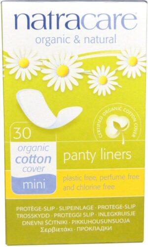 Natracare Panty Liners Mini Organic...