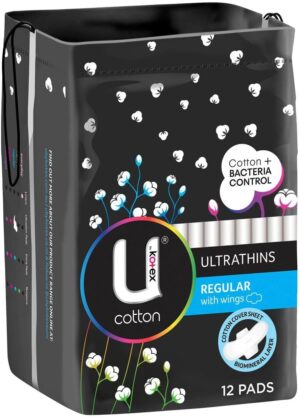 U by Kotex Cotton Ultrathin Pads Re...