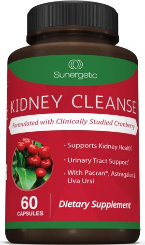 Premium Kidney Cleanse Supplement &...