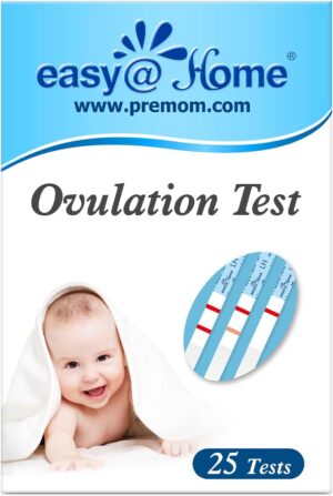 Easy@Home 25 Ovulation Test Strips,...