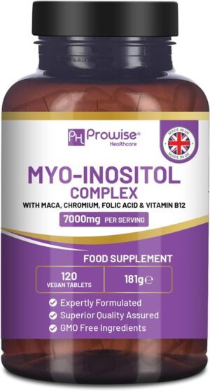 Myo-Inositol Complex 120 Vegan Tabl...