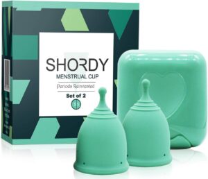 Shordy Menstrual Cup, Set of 2 (Sma...