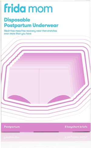 rida Mom 8pc Postpartum Underwear, ...