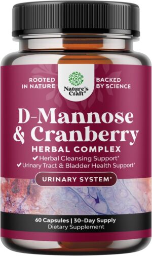 D Mannose with Cranberry Extract Ca...