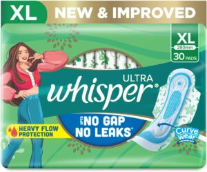 Whisper Ultra Clean Sanitary with W...