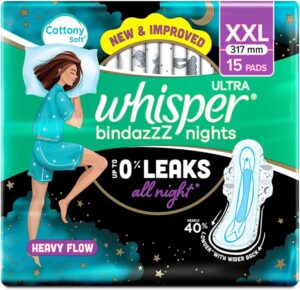 Whisper Ultra Night Sanitary Pads f...