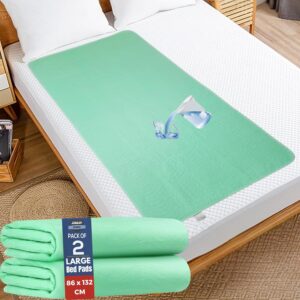Washable Underpads, JOMWEN Heavy Ab...