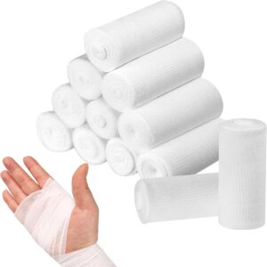 10 Pcs Elastic Stretch Gauze Bandag...