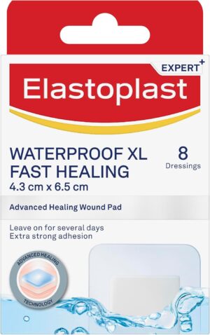 Elastoplast Waterproof XL Fast Heal...