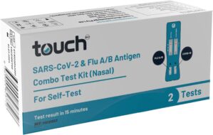 TOUCHBIO 2 PACK COVID-19 & Flu...