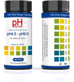 pH Test Strips for Testing Alkaline...