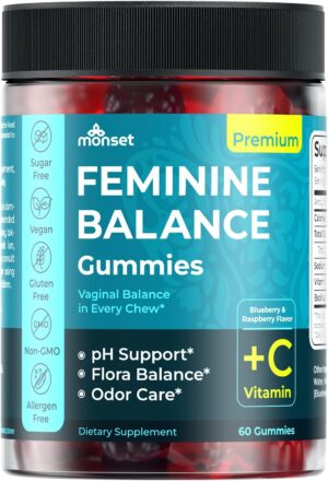 MONSET Women’s Probiotic Gummies ...