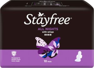 Stayfree All Nights Pads With Wings...