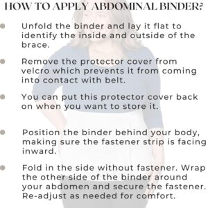 Abdominal Binder Post Surgery Tummy...