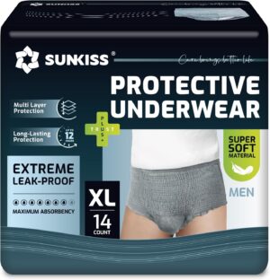 SUNKISS Incontinence Underwear for ...