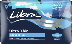 Libra Ultra Thin Pad Regular With W...