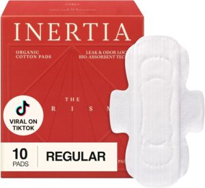 INERTIA Organic Pads for Women Regu...