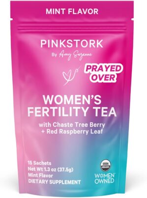 Pink Stork Organic Fertility Tea fo...