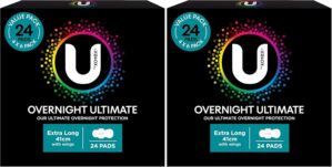 U BY KOTEX Extra Overnight Ultimate...