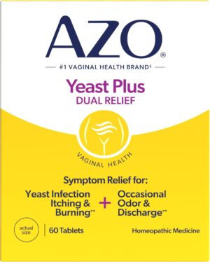 AZO Yeast Plus Dual Relief Homeopat...
