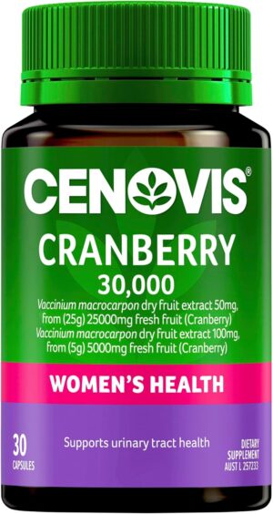 Cenovis Cranberry 30,000 30 Capsule...