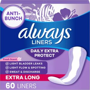 Always Pantiliners with Odor Lock f...
