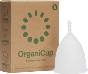 OrganiCup Menstrual Cup Size B, B