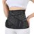 Abdominal Binder Post Surgery Postpartum Belly Band, C-section Belly Binder, Girdle for Postnatal, Adjustable Belly Wrap, Stomach Compression Hernia Belt For Men or Women After Pregnancy, Hysterectomy (Black S/M)