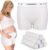 Knit Mesh Disposable Underwear for Postpartum, 10 Pack Mesh Underwear Postpartum Hospital Provide Washable Breathable Panties Undies for Delivery, Surgical,Traveling (XXL)