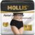 MOLLIS Disposable Period Underwear for Women, Postpartum Panties, Maternity Knickers Heavy Flow Leak Proof, Black, XXlarge, 16 Count