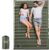 Elegear Double Sleeping Pad for Camping, 4.7″ Ultra-Thick Self Inflating Camping Pad 2 Person with Pillow Built-in Foot Pump Camping Sleeping Mat for Backpacking, Hiking, Portable Camping Pad