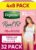 Depend Real Fit Incontinence Underwear Regular Women X-Large 32 Count (4 x 8 Pack) – Packaging May Vary
