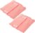 2pcs Reusable Postpartum Pads for Women Pink Cotton Leak Resistant Washable Panty Liners Soft Maternity Bladder Control Pads for Overnight and Postpartum