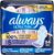 Always Ultra Thin Size 5 Extra Heavy Overnight Pads with Wings Unscented, 34Count, (Pack of 34)
